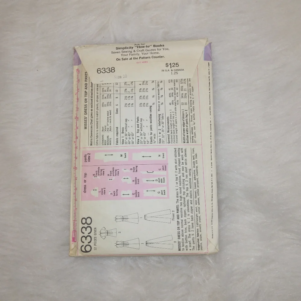 Simplicity vintage sewing